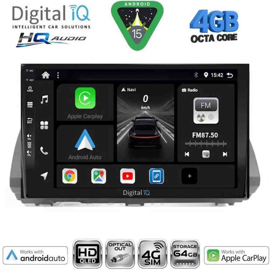 DIGITAL IQ BXK 19109B_CPAA (10inc) MULTIMEDIA TABLET for DACIA LOGAN - SANDERO - JOGGER mod. 2020-2026