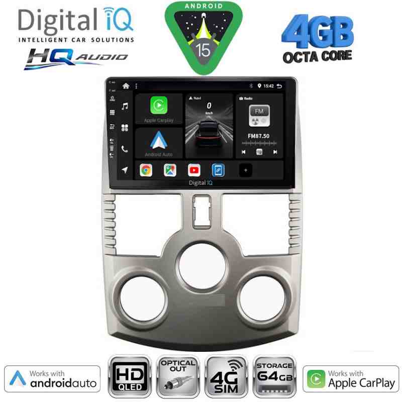 DIGITAL IQ BXK 19126_CPAA (9inc) MULTIMEDIA TABLET for DAIHATSU TERIOS mod. 2006-2017