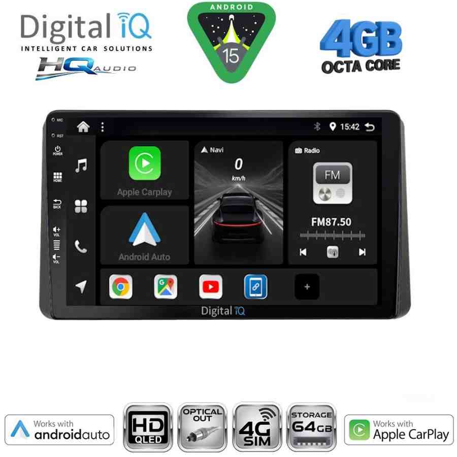 DIGITAL IQ BXK 19209_CPAA (10inc) MULTIMEDIA TABLET for HONDA WR-V mod. 2022+