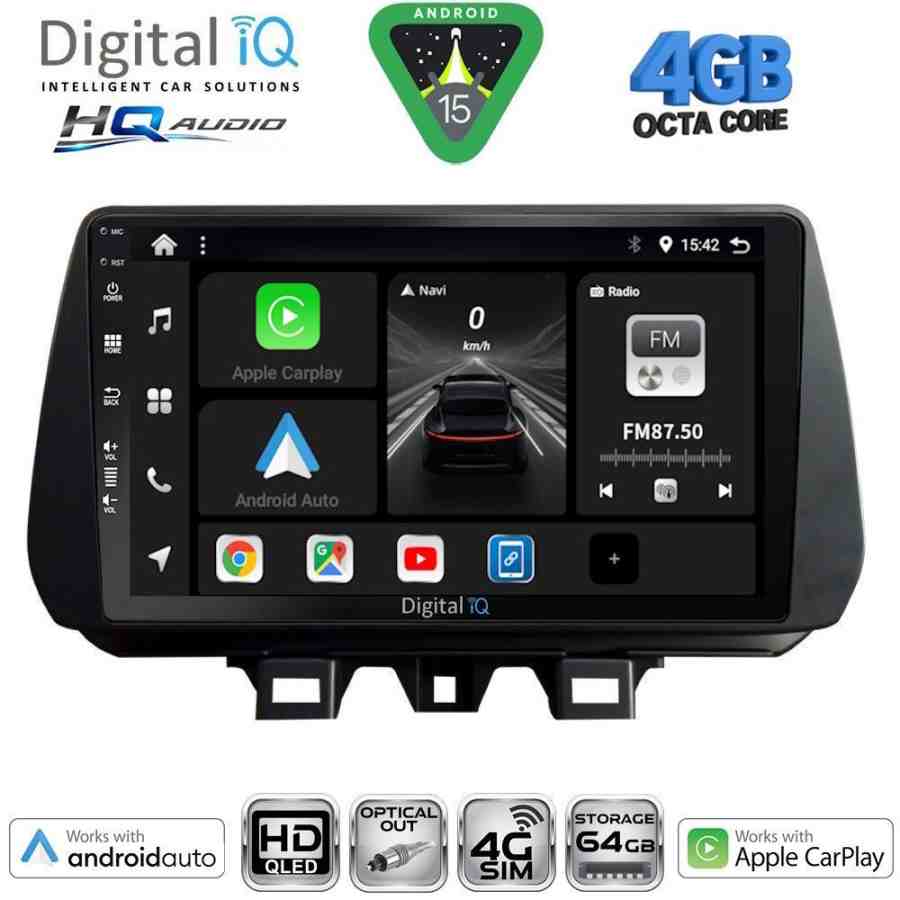 DIGITAL IQ BXK 19244_CPAA (9inc) MULTIMEDIA TABLET for HYUNDAI TUCSON mod. 2019-2023