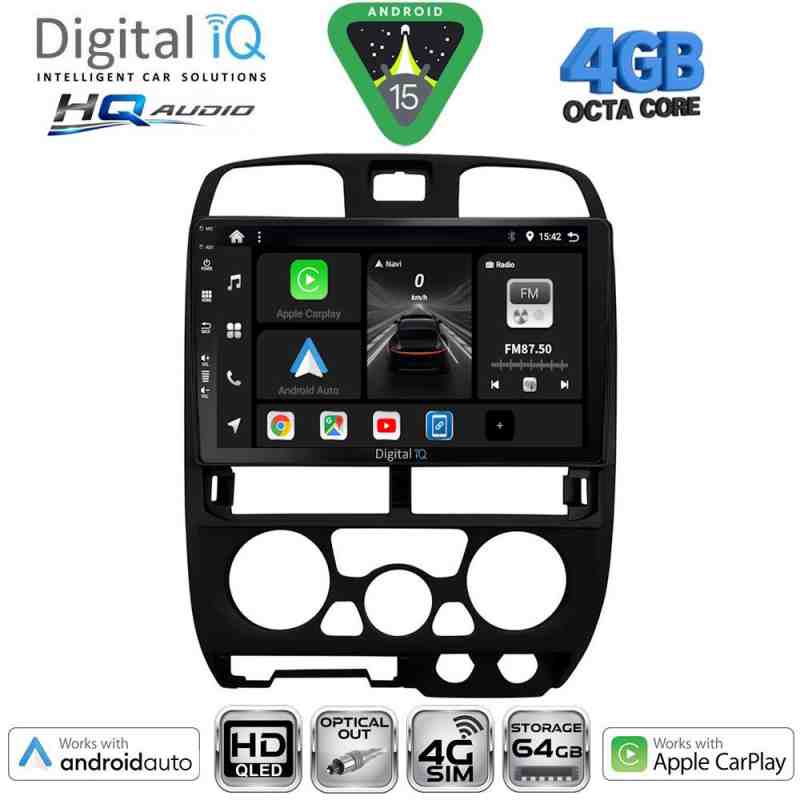 DIGITAL IQ BXK 19253BL_CPAA (9inc) MULTIMEDIA TABLET for ISUZU D-MAX mod. 2002-2008 (BLACK)