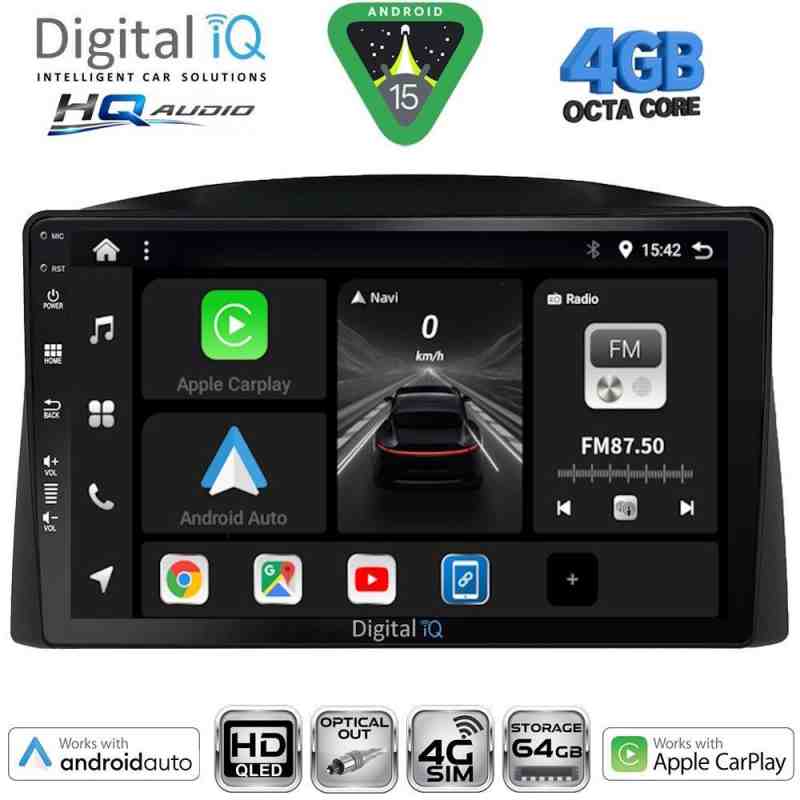 DIGITAL IQ BXK 19271_CPAA (10inc) MULTIMEDIA TABLET for JEEP GRAND CHEROKEE mod. 2005-2007 with Original Navi