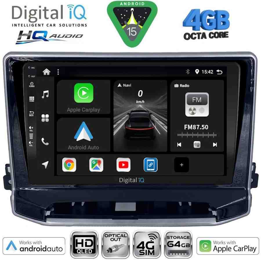 DIGITAL IQ BXK 19279_CPAA (10inc) MULTIMEDIA TABLET for JEEP COMPASS mod. 2022-2026