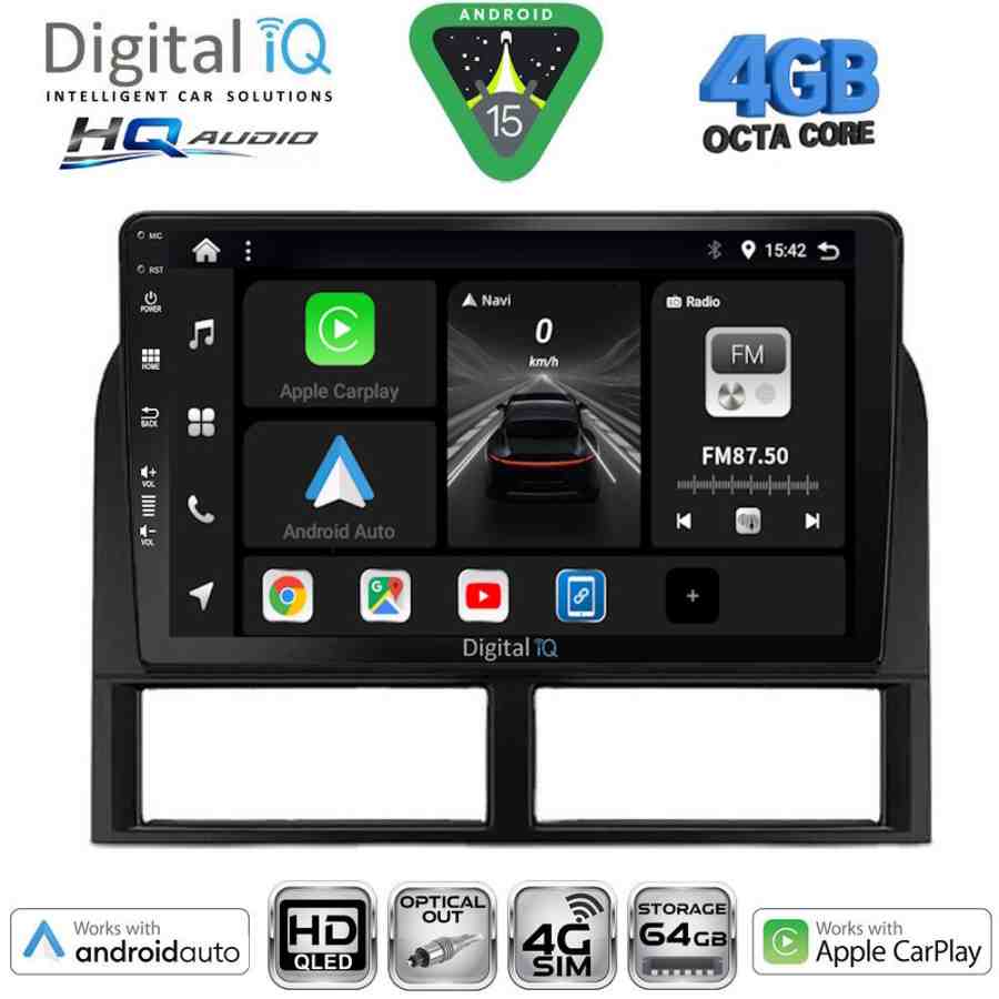 DIGITAL IQ BXK 19280_CPAA (9inc) MULTIMEDIA TABLET for JEEP GRAND CHEROKEE mod. 1999-2004