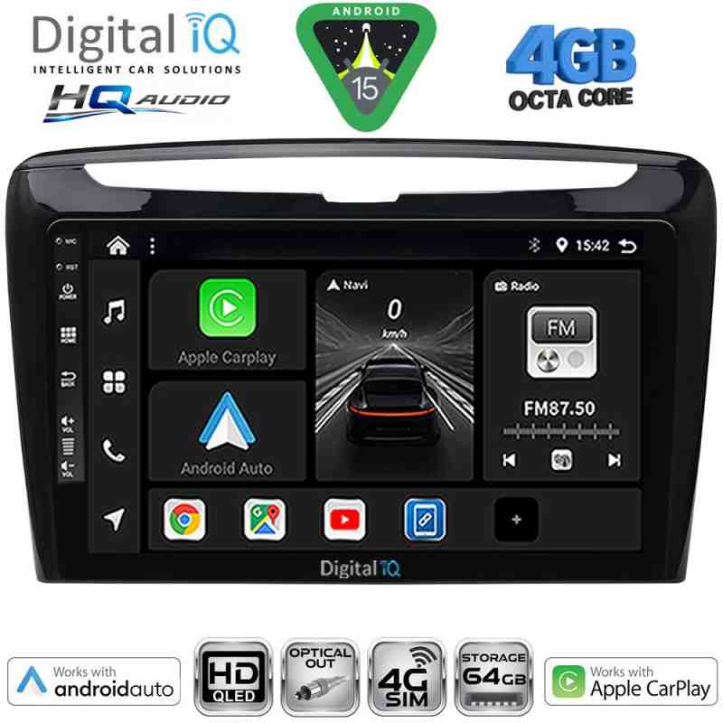 DIGITAL IQ BXK 19334_CPAA (9inc) MULTIMEDIA TABLET for LANCIA YPSILON mod. 2011+