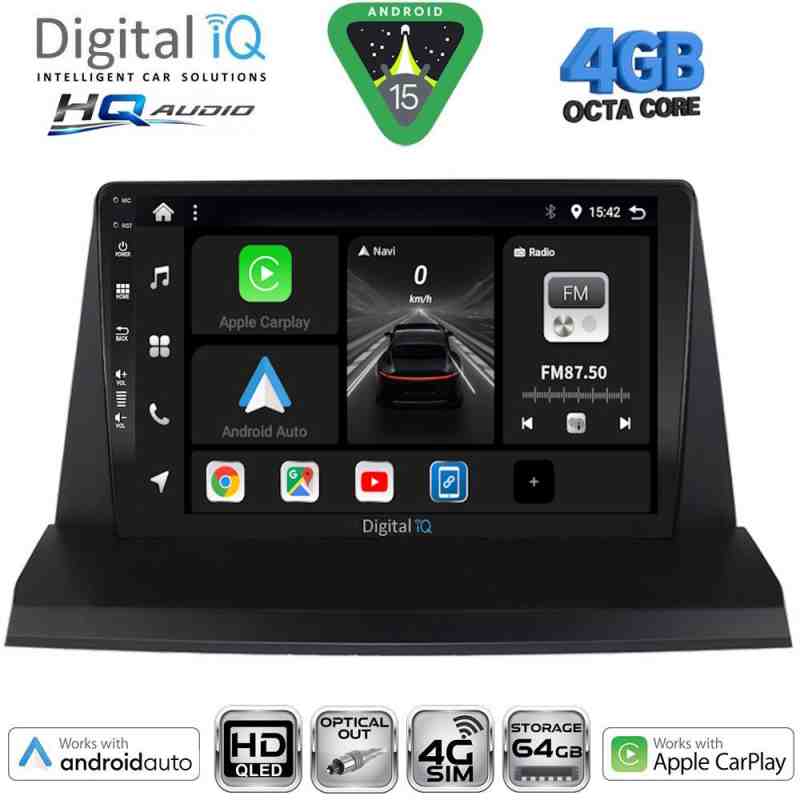 DIGITAL IQ BXK 19350_CPAA (9inc) MULTIMEDIA TABLET for LEXUS NX 200 mod. 2014-2022