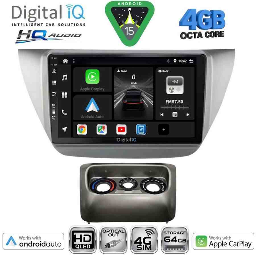 DIGITAL IQ BXK 19433_CPAA (9inc) MULTIMEDIA TABLET for MITSUBISHI LANCER mod. 2000-2007