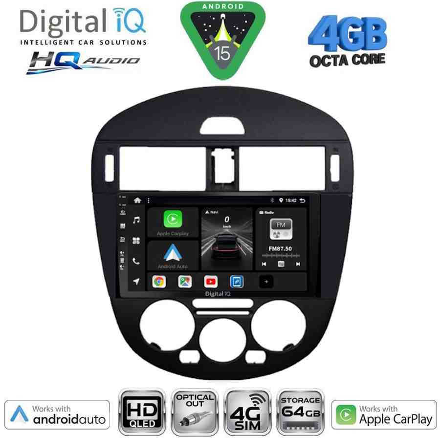 DIGITAL IQ BXK 19470AC_CPAA (9inc) MULTIMEDIA TABLET for NISSAN PULSAR mod. 2014-2020 with A/C