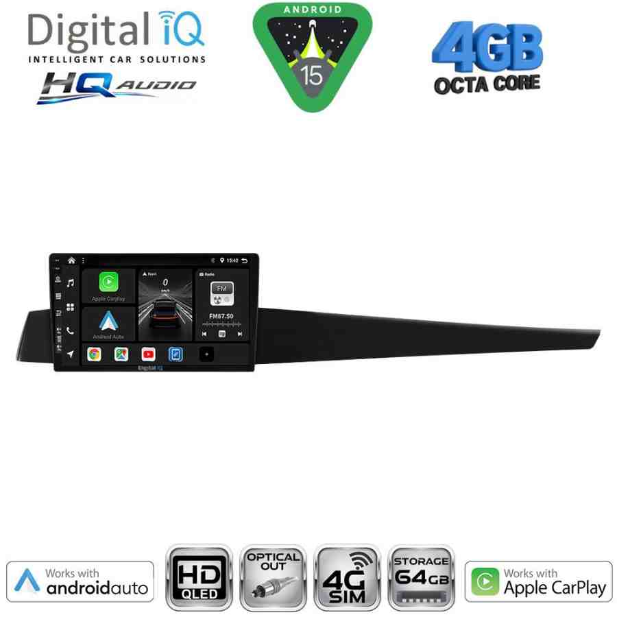 DIGITAL IQ BXK 19552_CPAA (9inc) MULTIMEDIA TABLET for RENAULT LAGUNA mod. 2007-2015