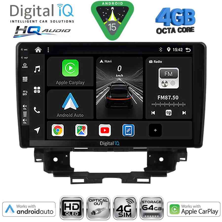 DIGITAL IQ BXK 19557_CPAA (10inc) MULTIMEDIA TABLET for RENAULT KANGOO mod. 2021+