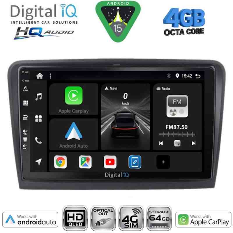 DIGITAL IQ BXK 19604B_CPAA (10inc) MULTIMEDIA TABLET for SKODA SUPERB mod. 2008-2015