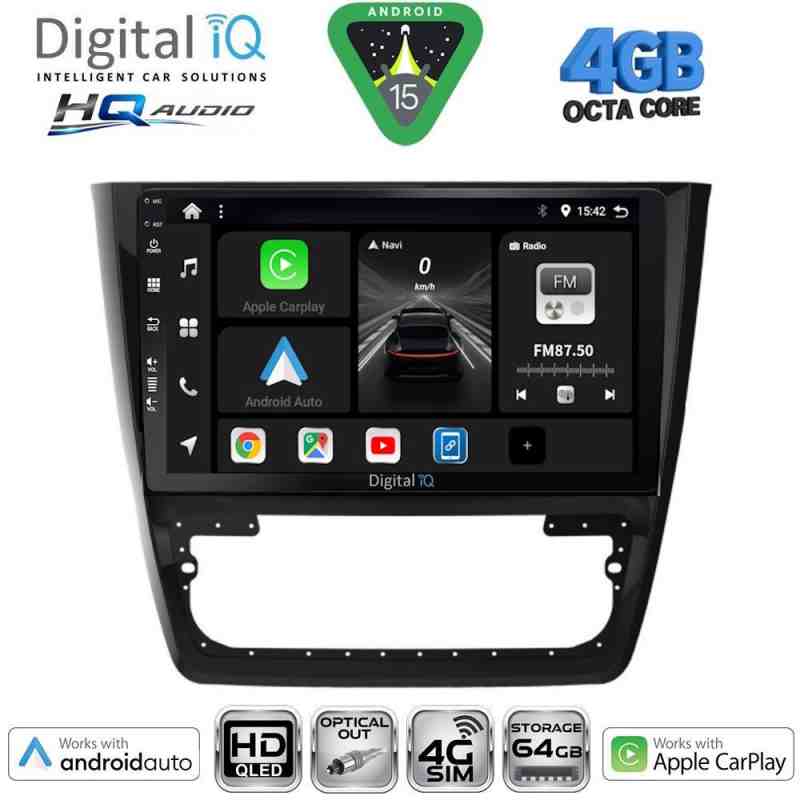 DIGITAL IQ BXK 19610_CPAA (10inc) MULTIMEDIA TABLET for SKODA YETI mod. 2014-2018