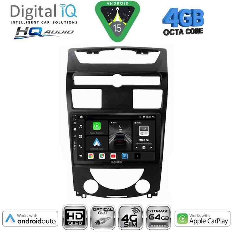 DIGITAL IQ BXK 19657_CPAA (10inc) MULTIMEDIA TABLET for SSANGYONG REXTON mod. 2006-2015