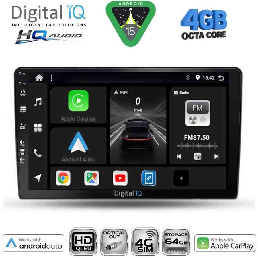 DIGITAL IQ BXK 19711A_CPAA (9inc) MULTIMEDIA TABLET for TOYOTA COROLLA VERSO mod. 2000-2004