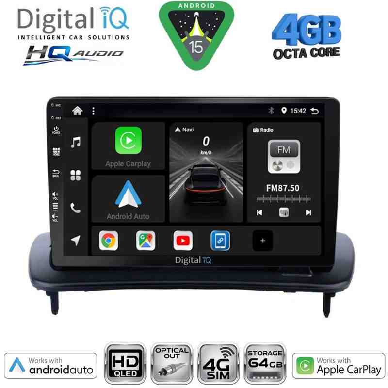 DIGITAL IQ BXK 19783_CPAA (9inc) MULTIMEDIA TABLET for VOLVO C30 - S40 mod. 2004-2013