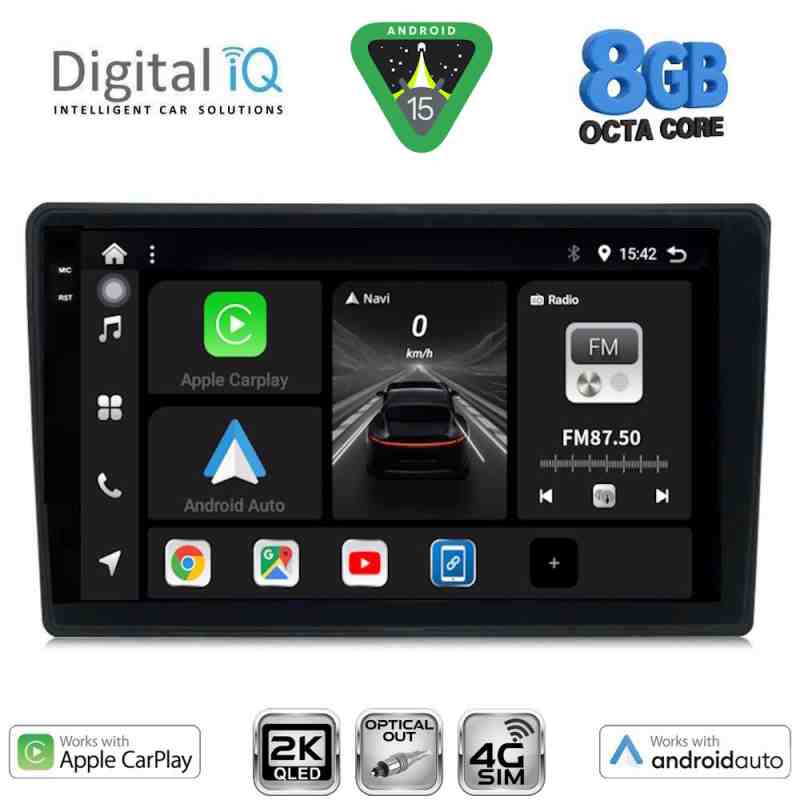 DIGITAL IQ BXK 20020_CPAA (9inc) MULTIMEDIA TABLET for ALFA ROMEO 159 – SPIDER – BRERA mod. 2004-2012