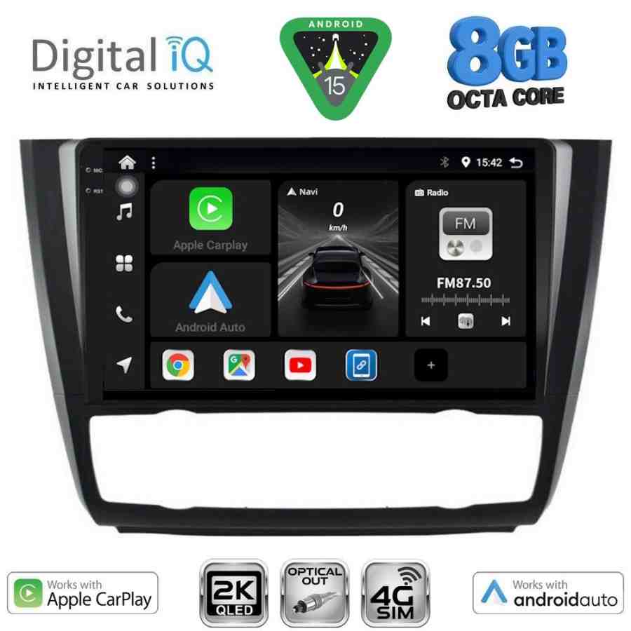 DIGITAL IQ BXK 20040_CPAA CLIMA (9inc) MULTIMEDIA TABLET for BMW S.1 (E81-82-87-88) mod. 2004-2013