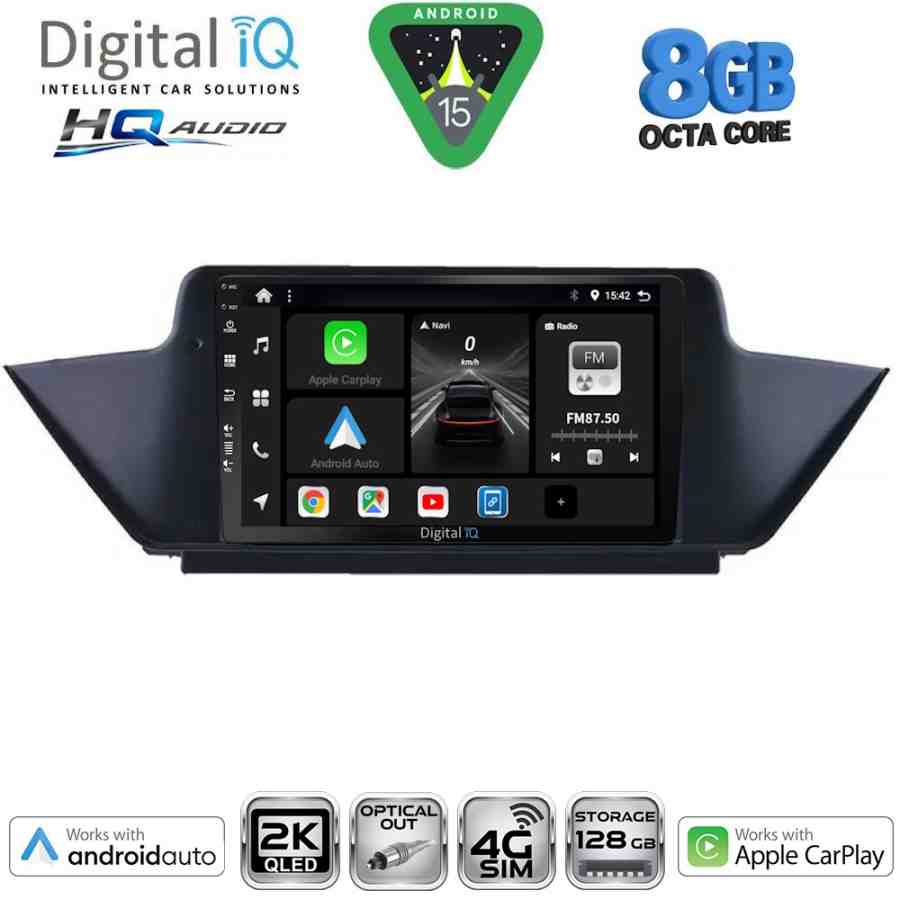 DIGITAL IQ BXK 20056_CPAA (10inc) MULTIMEDIA TABLET for BMW X1 (E84) mod. 2009-2015