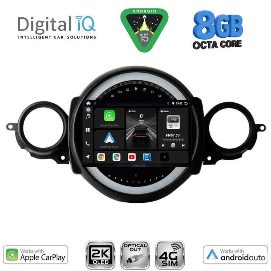 DIGITAL IQ BXK 20064_CPAA (9inc) MULTIMEDIA TABLET for MINI COOPER (R56-R57) mod. 2006-2014 - CLUBMAN (R55) mod. 2007-2014