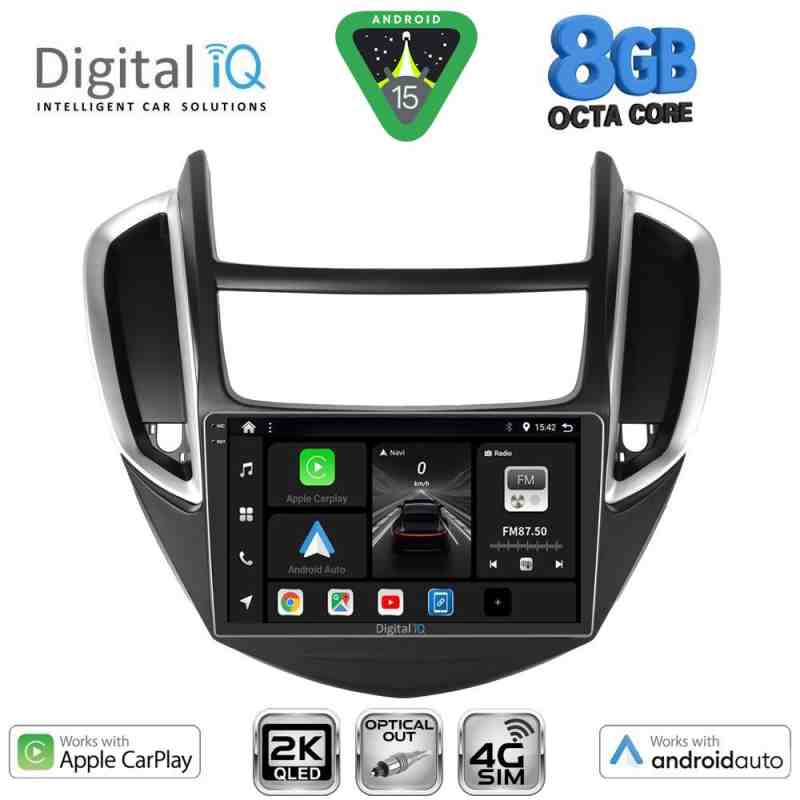 DIGITAL IQ BXK 20080_CPAA (9inc) MULTIMEDIA TABLET for CHEVROLET TRAX mod. 2014-2022