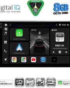 DIGITAL IQ BXK 20082_CPAA (10inc) MULTIMEDIA TABLET for CITROEN BERLINGO – OPEL COMBO – PEUGEOT PARTNER – TOYOTA PROACE mod. 2018-2026 - FIAT DOBLO mod. 2022-2026