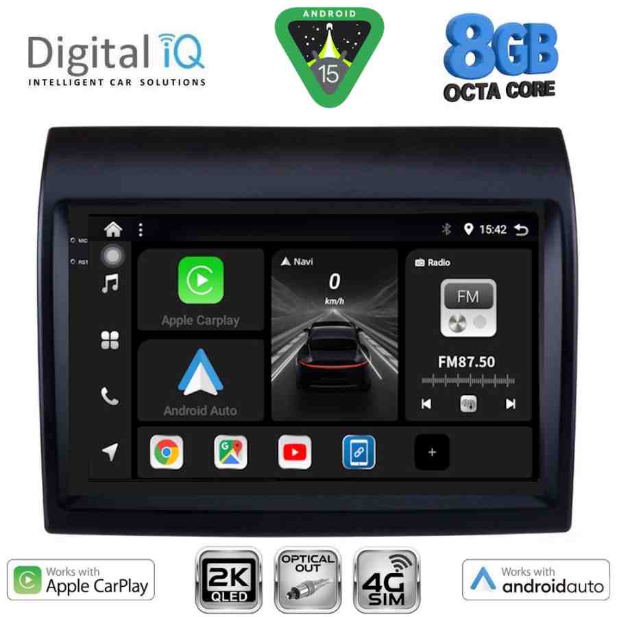 DIGITAL IQ BXK 20141_CPAA (9inc) MULTIMEDIA TABLET for FIAT DUCATO – CITROEN JUMPER – PEUGEOT BOXER mod. 2011-2021