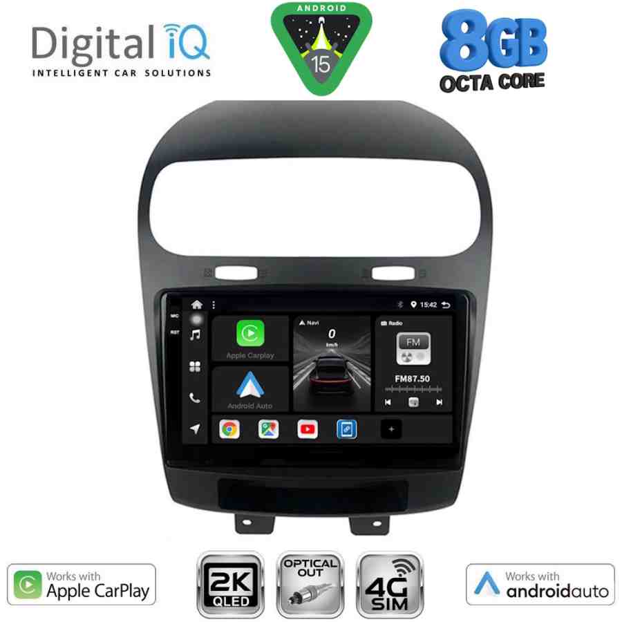 DIGITAL IQ BXK 20144_CPAA (9inc) MULTIMEDIA TABLET for FIAT FREEMONT mod. 2008-2020
