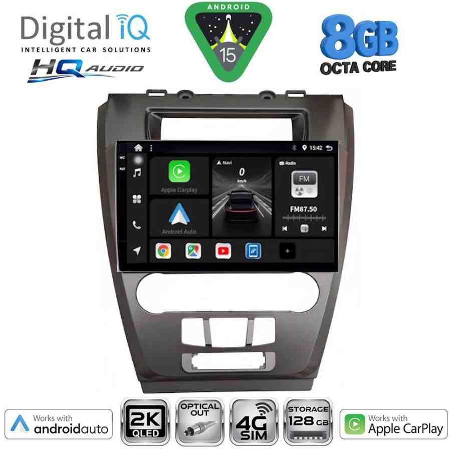 DIGITAL IQ BXK 20159CH_CPAA (10inc) MULTIMEDIA TABLET for FORD FUSION mod. 2012-2017