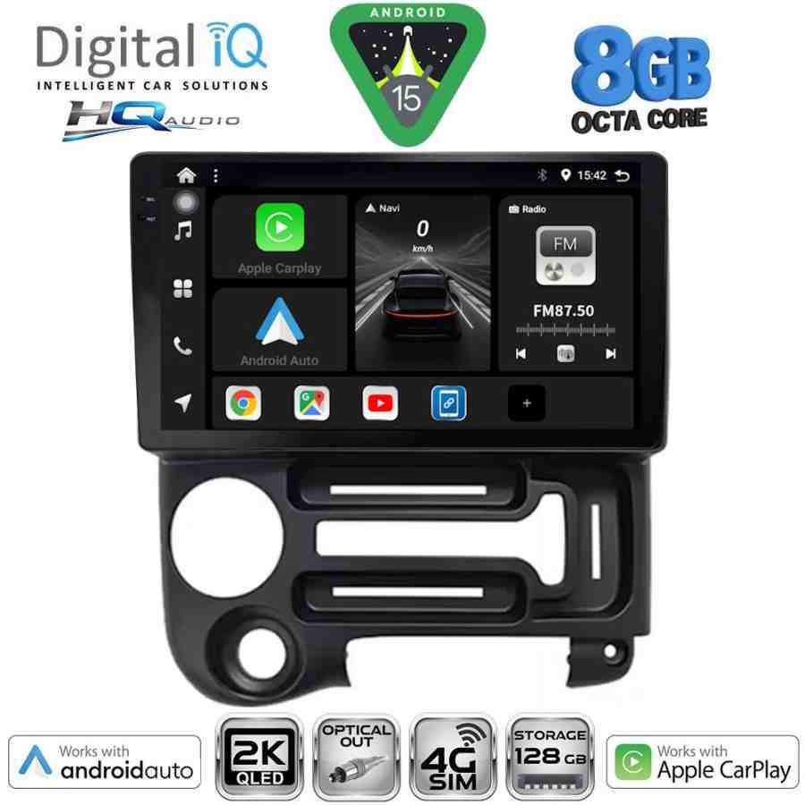 DIGITAL IQ BXK 20219_CPAA (9inc) MULTIMEDIA TABLET for HYUNDAI ATOS mod. 1996-2013