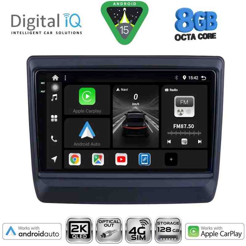 DIGITAL IQ BXK 20256_CPAA (9inc) MULTIMEDIA TABLET for ISUZU DMAX mod. 2020-2026