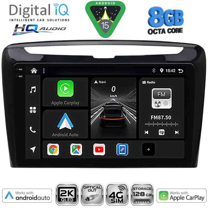 DIGITAL IQ BXK 20334_CPAA (9inc) MULTIMEDIA TABLET for LANCIA YPSILON mod. 2011+