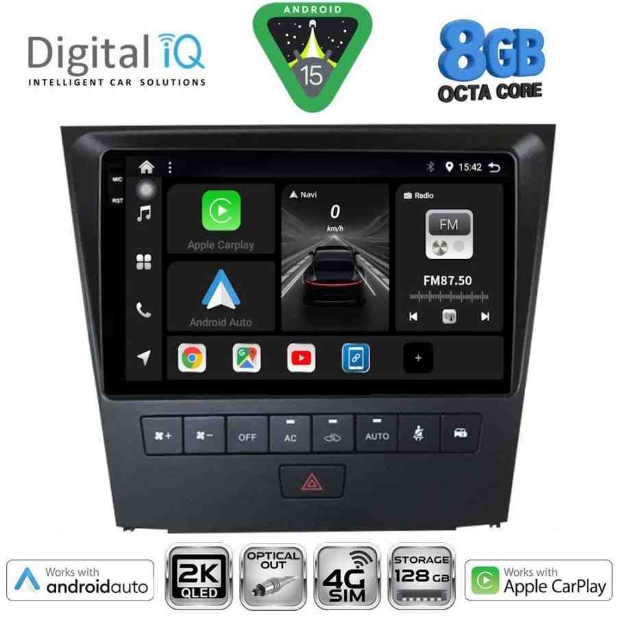 DIGITAL IQ BXK 20341_CPAA (9inc) MULTIMEDIA TABLET for LEXUS GS mod. 2004-2011