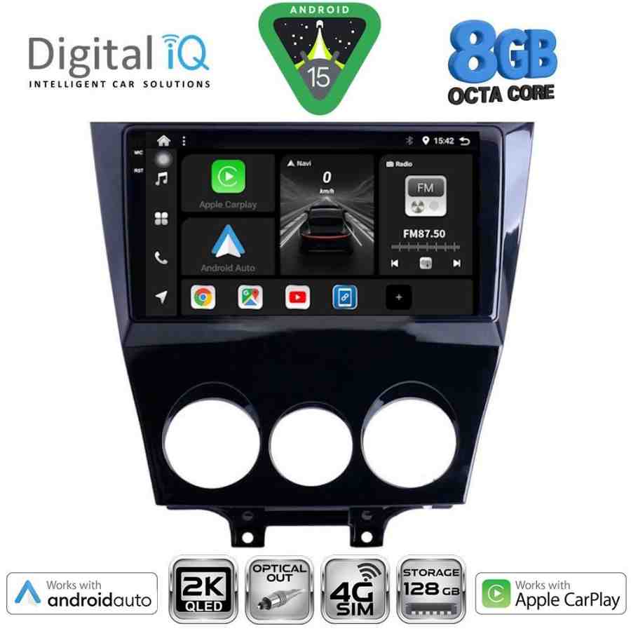 DIGITAL IQ BXK 20395_CPAA (9inc) MULTIMEDIA TABLET for MAZDA RX8 mod. 2008-2014