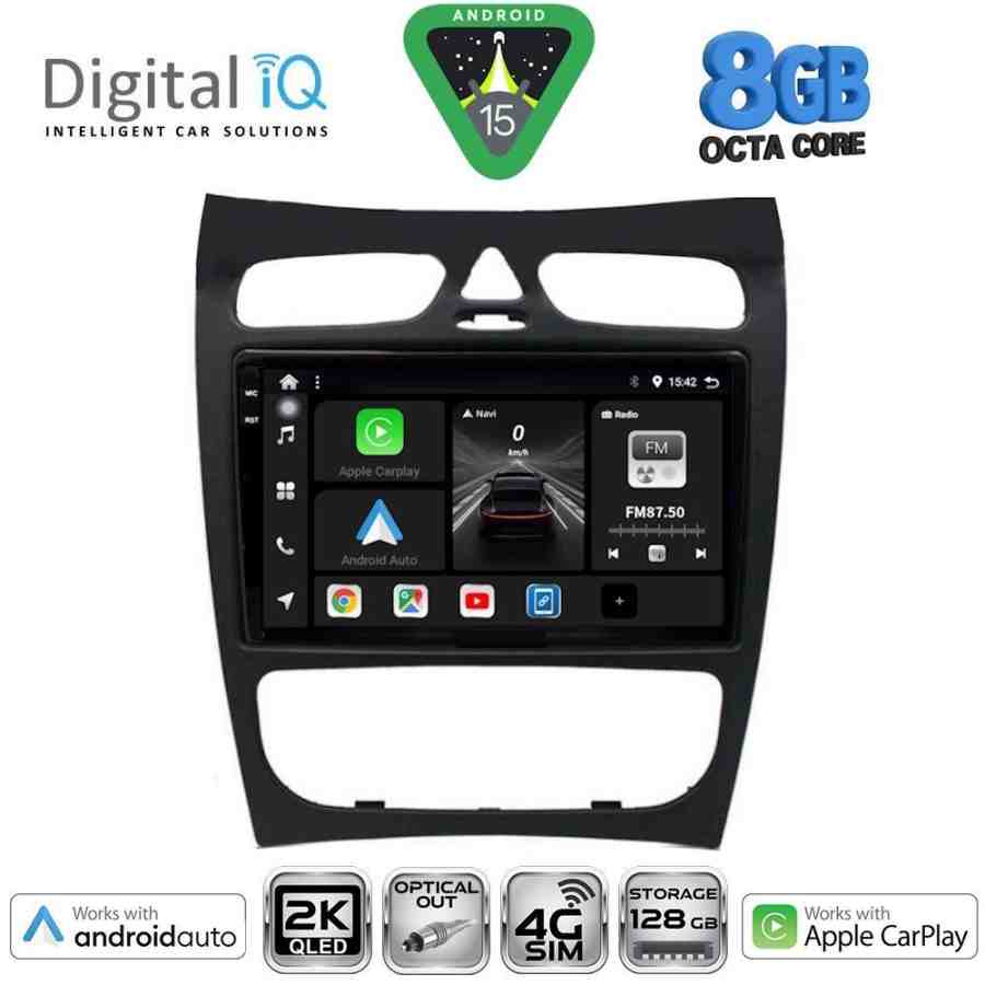 DIGITAL IQ BXK 20406_CPAA (9inc) MULTIMEDIA TABLET for MERCEDES CLK (W209) mod. 2000-2004