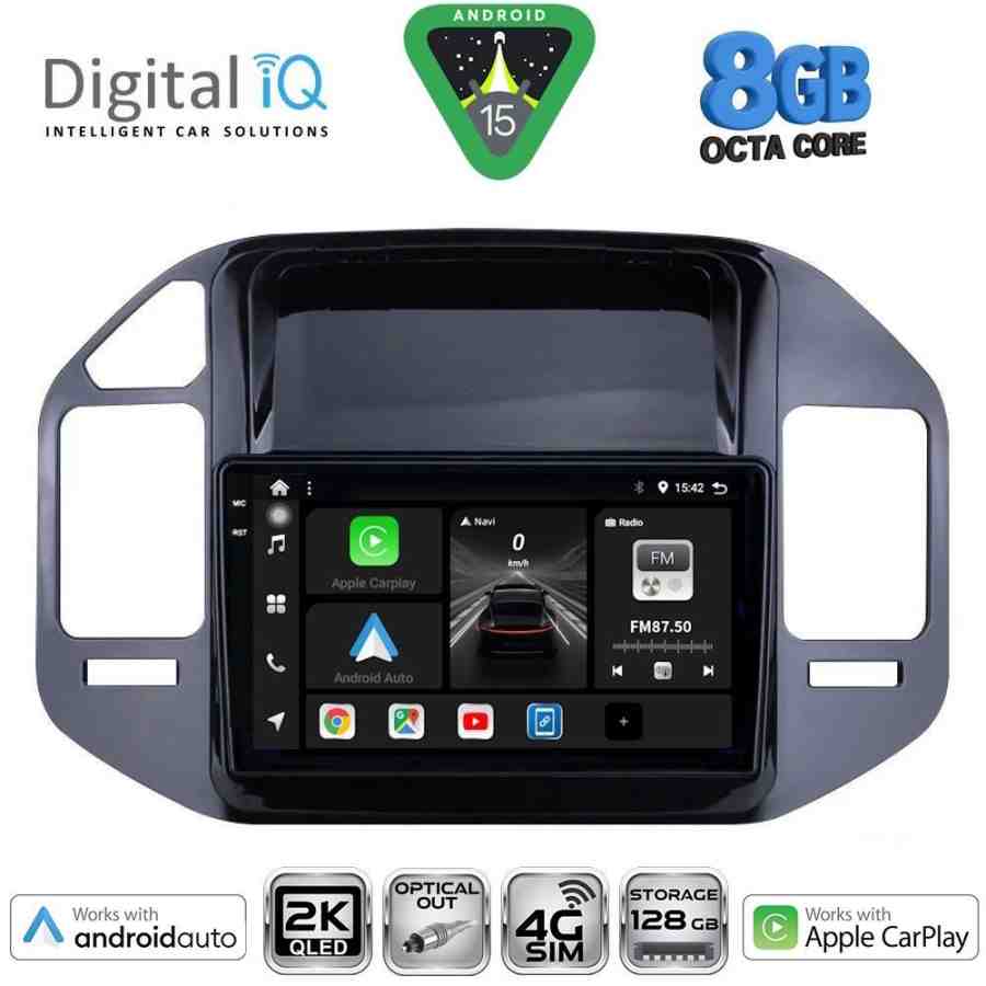 DIGITAL IQ BXK 20444_CPAA (9inc) MULTIMEDIA TABLET for MITSUBISHI PAJERO mod. 1999-2006