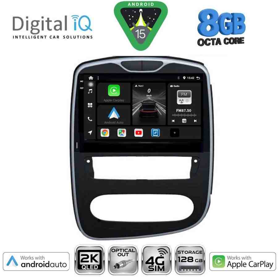 DIGITAL IQ BXK 20545_CPAA (10inc) MULTIMEDIA TABLET for RENAULT CLIO mod. 2016-2019