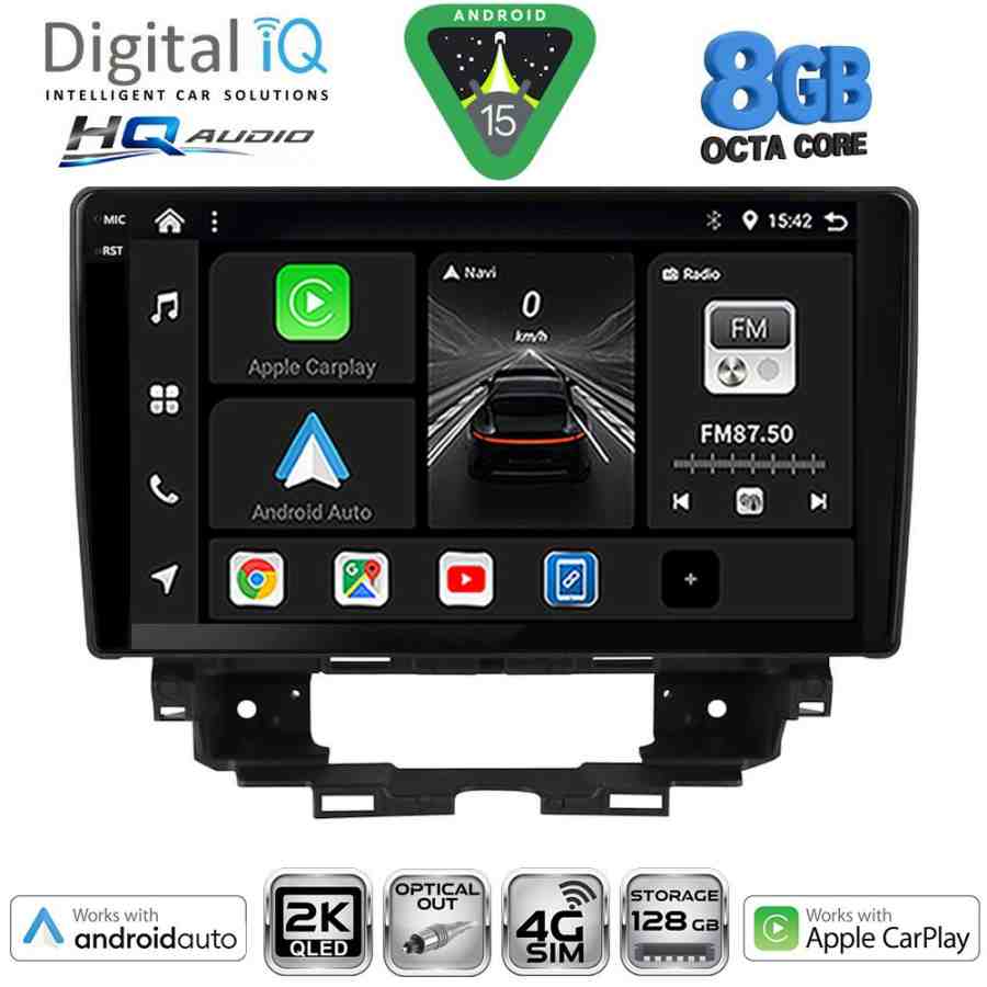 DIGITAL IQ BXK 20557_CPAA (10inc) MULTIMEDIA TABLET for RENAULT KANGOO mod. 2021+
