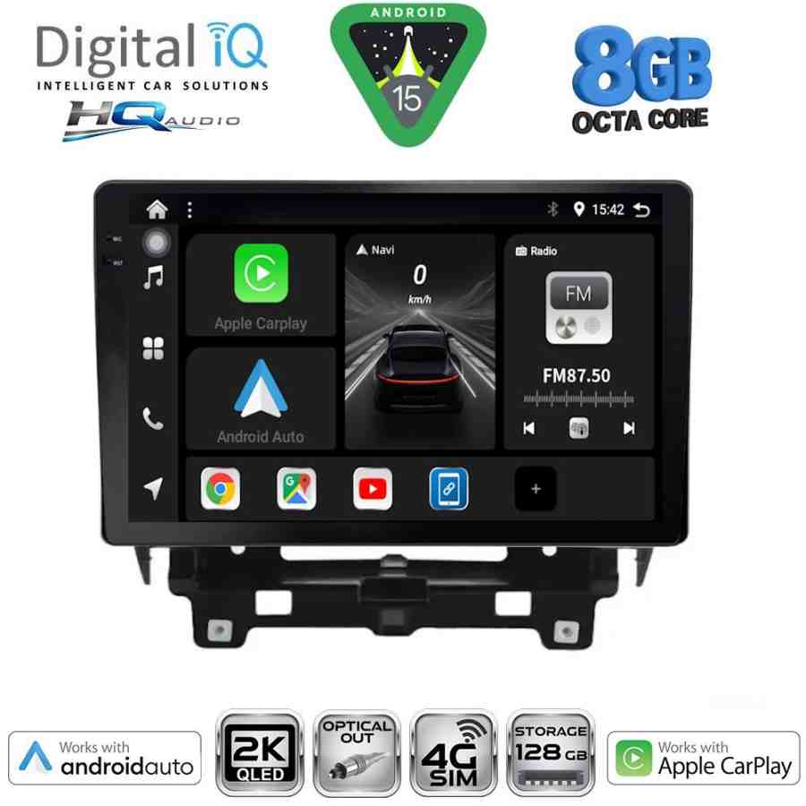 DIGITAL IQ BXK 20560_CPAA (10inc) MULTIMEDIA TABLET for RENAULT TRAFIC – NISSAN PRIMASTAR mod. 2021+