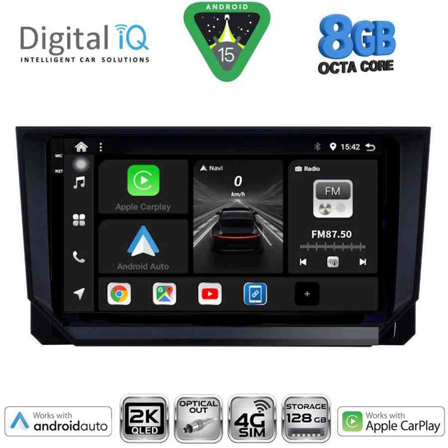 DIGITAL IQ BXK 20573_CPAA (9inc) MULTIMEDIA TABLET for SEAT ARONA - IBIZA mod. 2018-2026