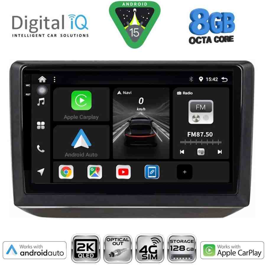 DIGITAL IQ BXK 20581_CPAA (10inc) MULTIMEDIA TABLET for SKODA FABIA mod. 2008-2014