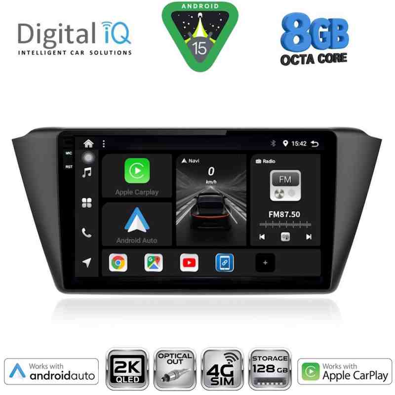 DIGITAL IQ BXK 20582_CPAA (9inc) MULTIMEDIA TABLET for SKODA FABIA mod. 2015-2022