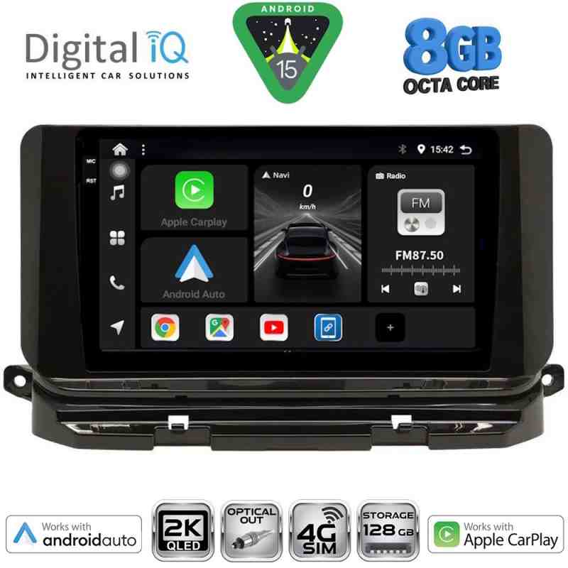 DIGITAL IQ BXK 20598_CPAA (10inc) MULTIMEDIA TABLET for SKODA OCTAVIA 8 mod. 2021-2026