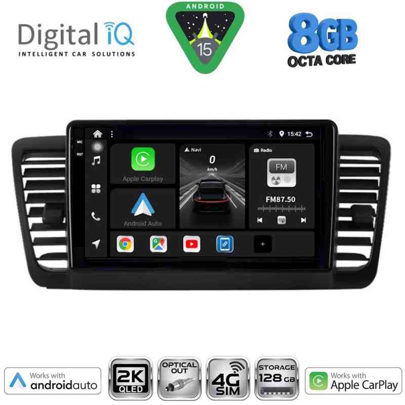 DIGITAL IQ BXK 20665_CPAA (9inc) MULTIMEDIA TABLET for SUBARU LEGACY - OUTBACK mod. 2002-2008