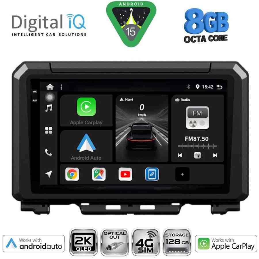 DIGITAL IQ BXK 20679_CPAA (9inc) MULTIMEDIA TABLET for SUZUKI JIMNY mod. 2017-2026