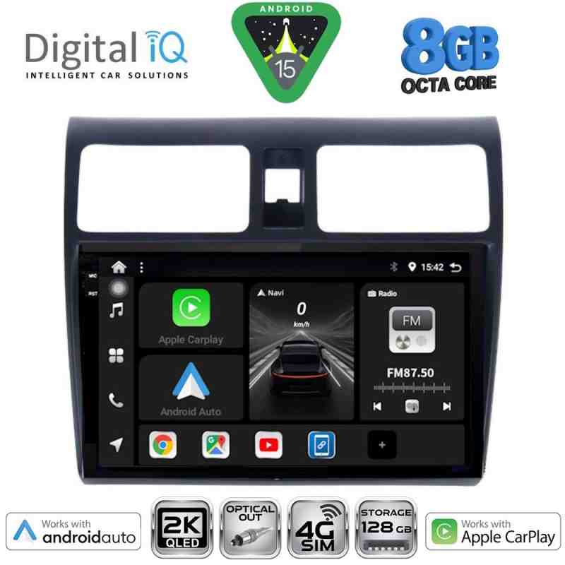 DIGITAL IQ BXK 20684_CPAA (10inc) MULTIMEDIA TABLET for SUZUKI SWIFT mod. 2005-2011