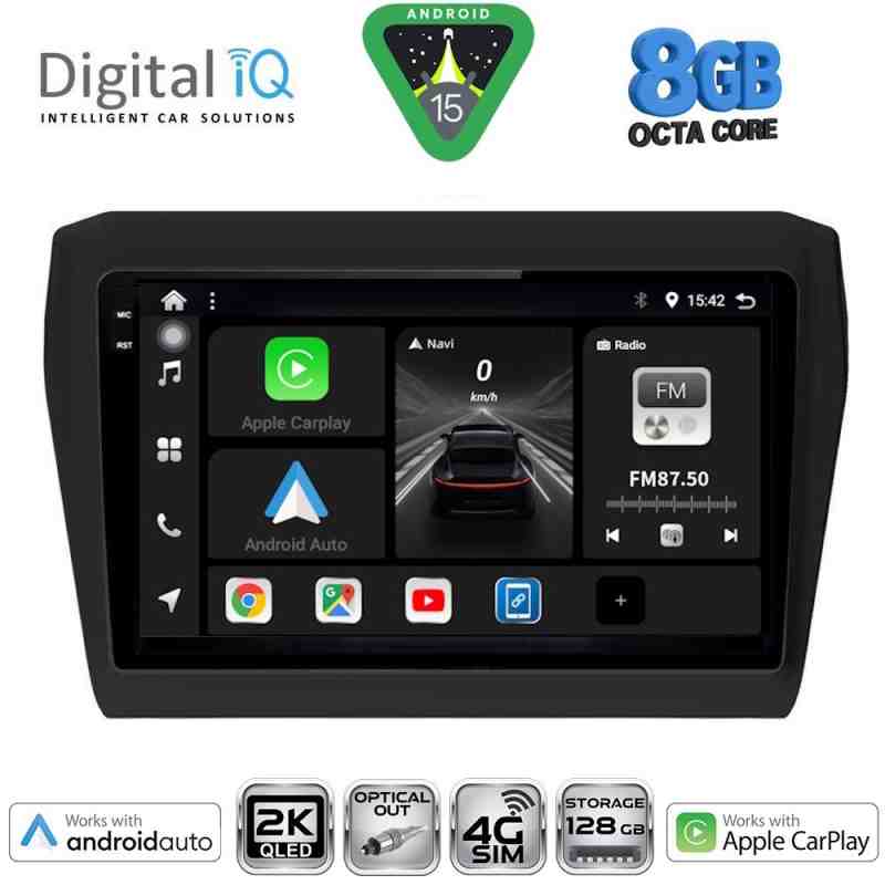 DIGITAL IQ BXK 20686_CPAA (9inc) MULTIMEDIA TABLET for SUZUKI SWIFT mod. 2017-2026