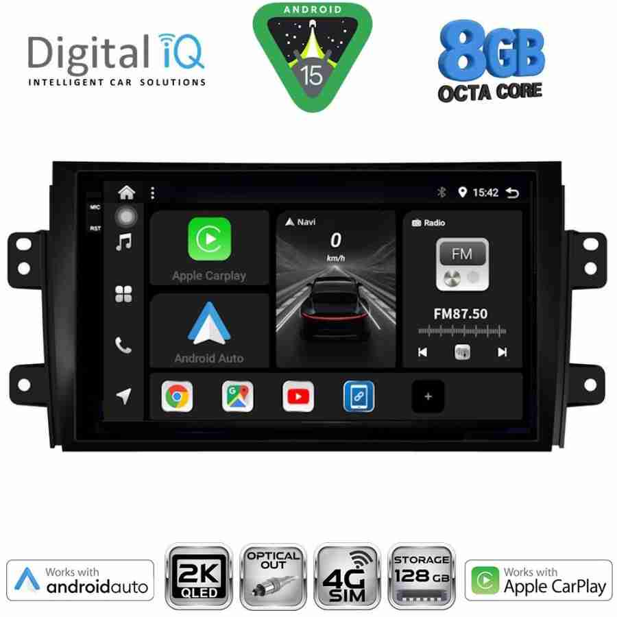 DIGITAL IQ BXK 20688_CPAA (9inc) MULTIMEDIA TABLET for FIAT SEDICI – SUZUKI SX4 mod. 2005-2013
