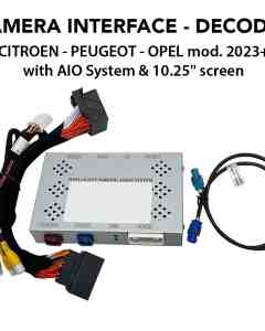 DIGITAL IQ CT 9887_CI (CAMERA INTERFACE for CITROEN - PEUGEOT - OPEL mod. 2023+ with AIO System & 10.25'' screen)