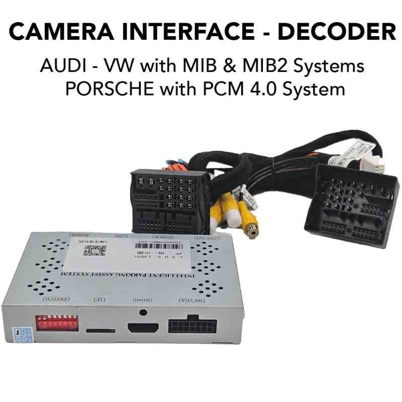 DIGITAL IQ AD 9811_CI (CAMERA INTERFACE for AUDI - VW - PORSCHE MIB - MIB2 - PCM 4.0 Systems)