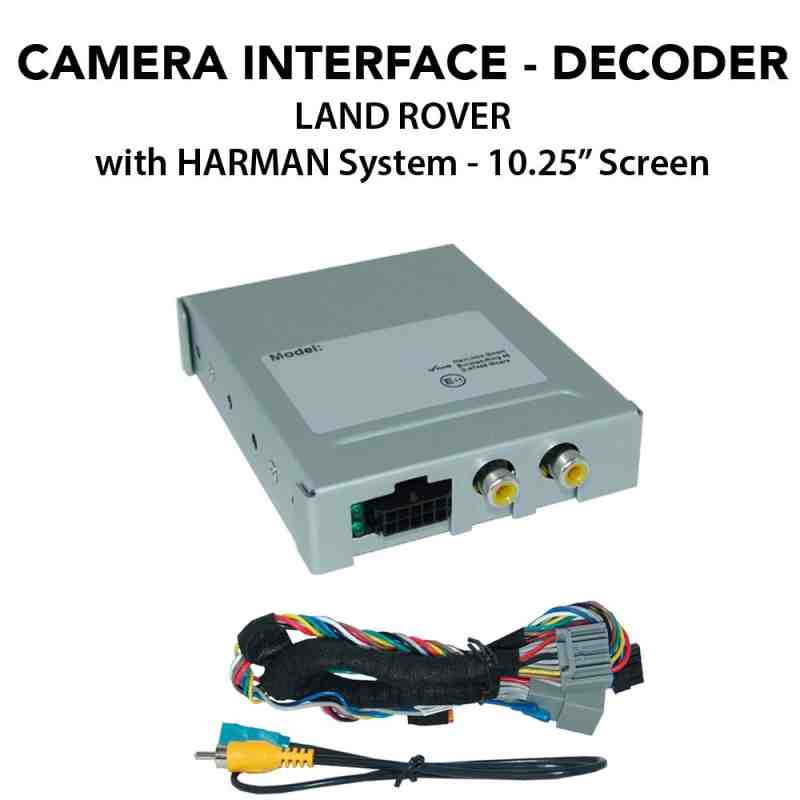 DIGITAL IQ LR 9841 Cl for LAND ROVER mod. 2016-2018 (CAMERA INTERFACE for HARMAN System with 10.25" Screen)
